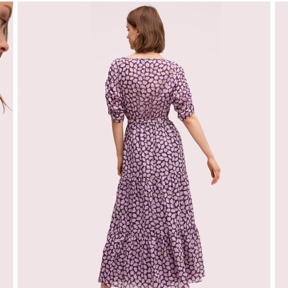 kate spade Dresses Kate Spade Maxi Dress In Purple Sunny Bloom